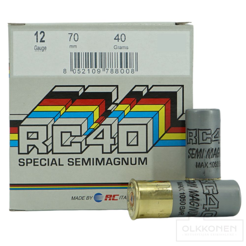 RC 40 Semi Magnum 12/70 40g 25 kpl/rs