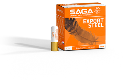 Saga Export Steel 12/70 28g nro 7 460 m/s 25 kpl/rs