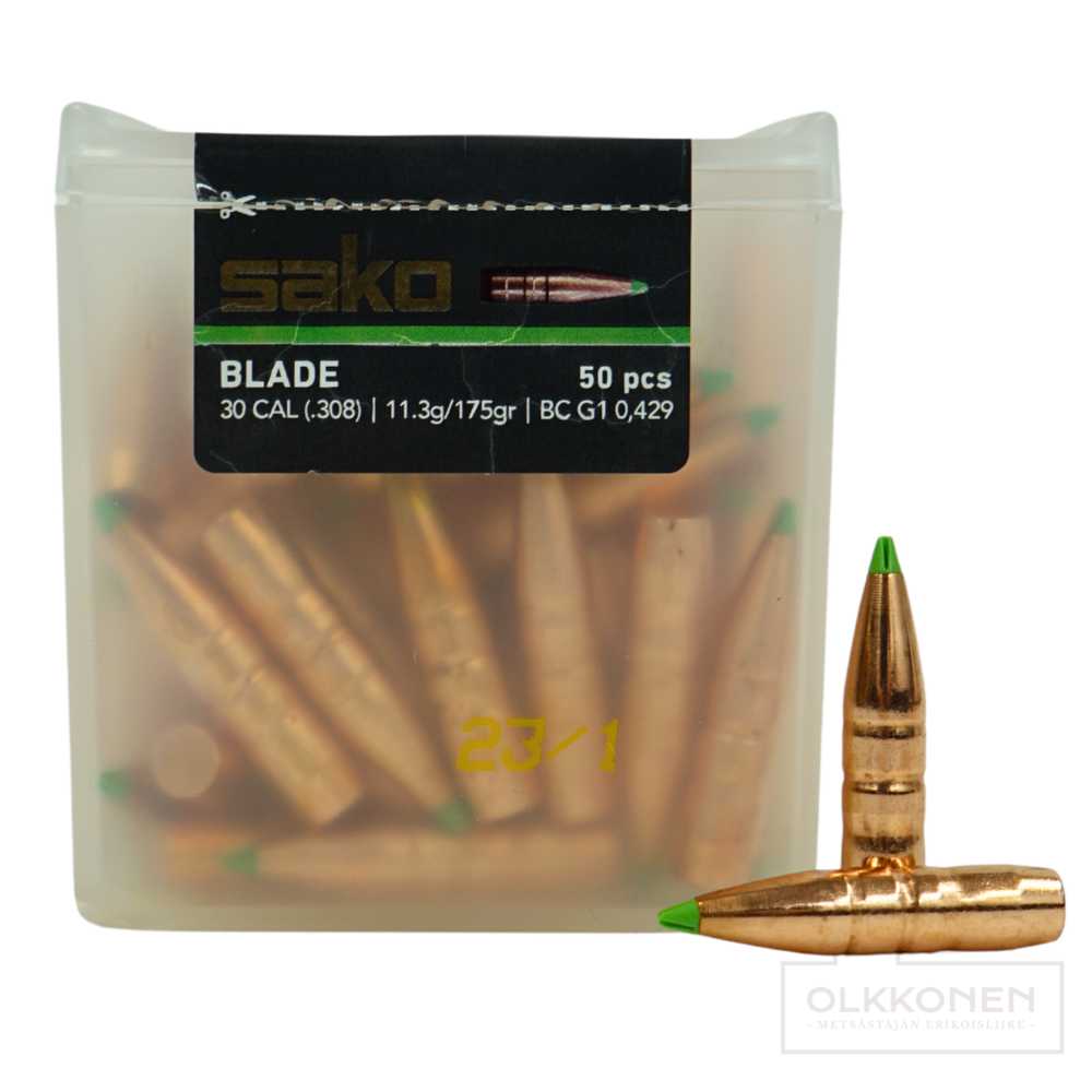 Sako 30 Blade 11,3g luoti 50 kpl/rs
