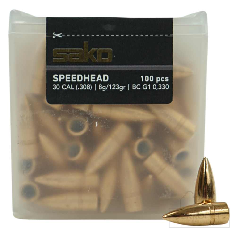 Sako .30 Speedhead 8g 120A Luoti 100 kpl/rs