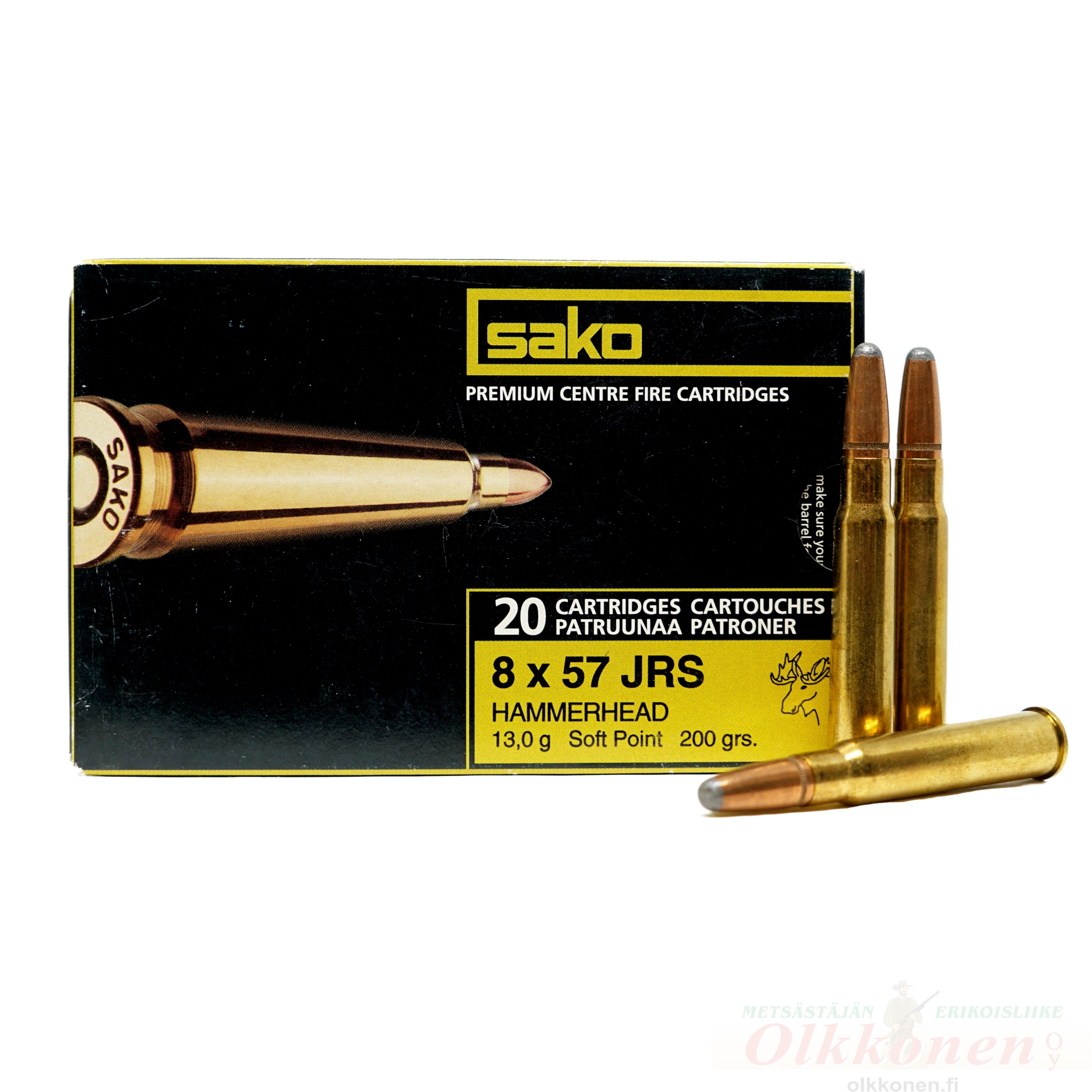 Sako 8x57 JRS Hammerhead 13g