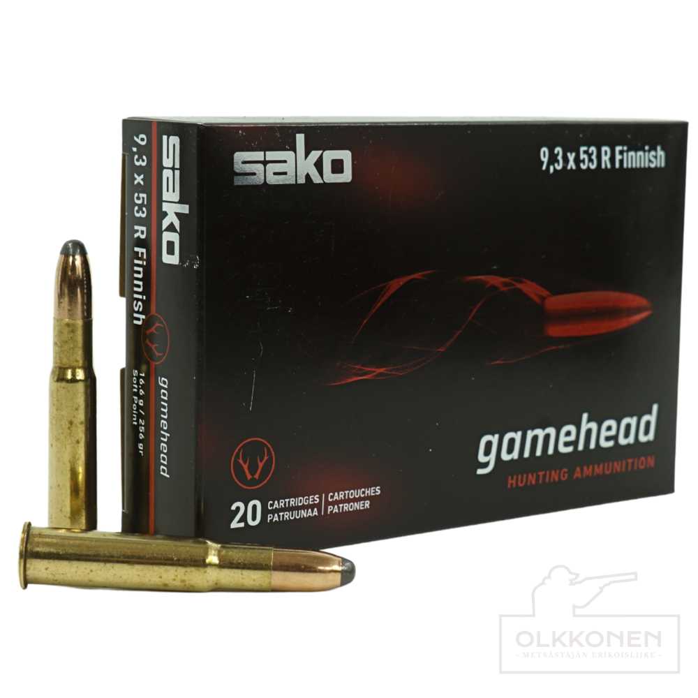 Sako 9,3x53 R Gamehead 16,6 g SP 102D 20kpl