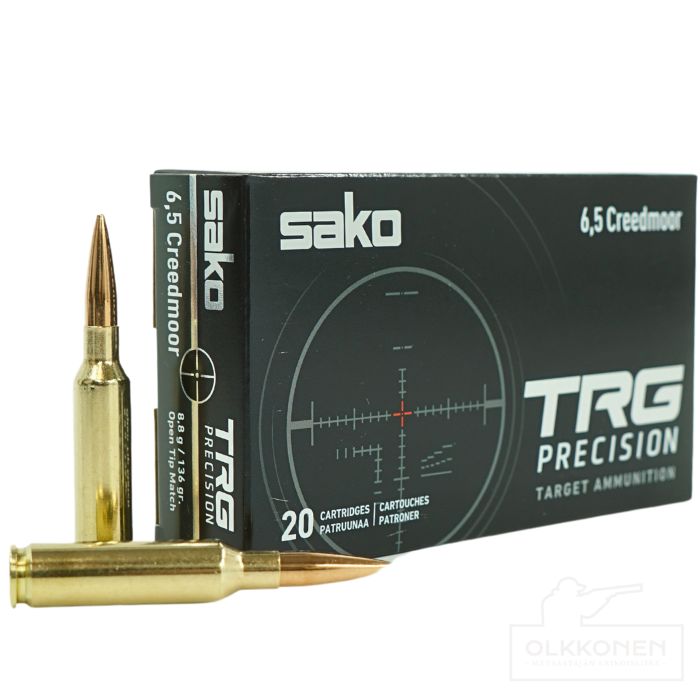 Sako Trg Precision 6,5 Creedmoor HPBT Scenar-L 8,8g patruuna 20kpl/rs 