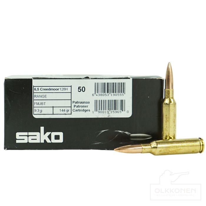 Sako Range 6,5 Creedmoor FMJBT patr. 9,3g 50kpl/rs 