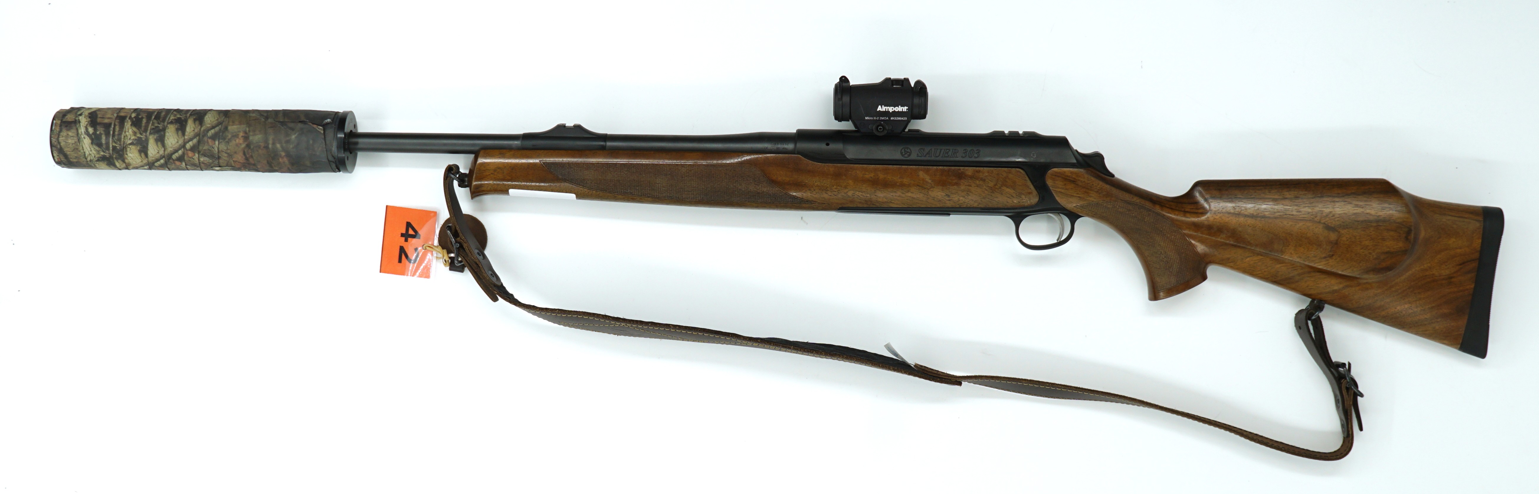 Sauer 303 Classic 9,3x62 + Aimpoint micro H2 + vaimennin   käytetty  MT