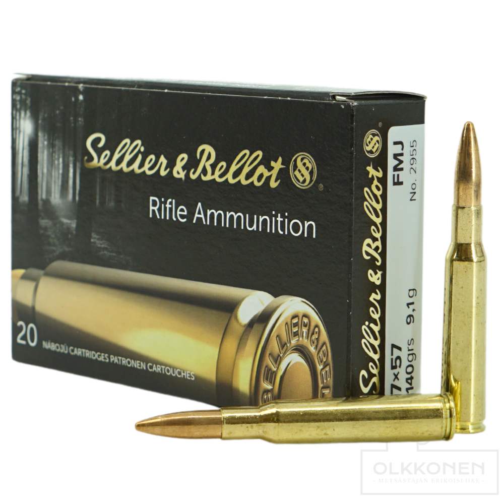 Sellier & Bellot 7X57 9,1g FMJ