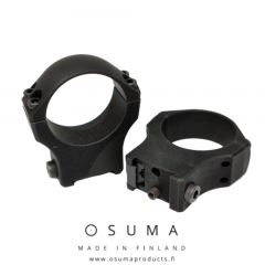 Osuma kiikarinjalka 36mm matala 17mm kiinnitys    