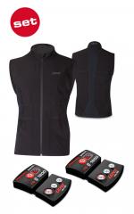Lenz Heat Vest 1.0 miesten lämpöliivi + lithium pack rcB 1800