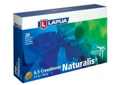 Lapua 6,5 Creedmoor Naturalis 9,1g 140 gr N563 20 kpl /rs 