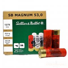 Sellier & Bellot 12/76 Magnum 53g  25 kpl