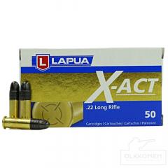 Lapua X-act .22 lr patruuna 50kpl/rs