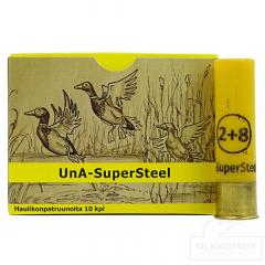 UnA-Super Steel patruuna 20/76 haulikoko 8+2 10kpl/rs