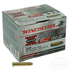 Winchester Super X .22 WMR 40 gr FMJ 150 kpl/rs