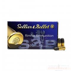 Sellier & Bellot .22 Short 1,8g patruuna 50 kpl/rs
