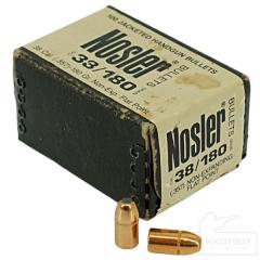 Nosler 38/357 revolveriluoti  180gr FP  100 kpl