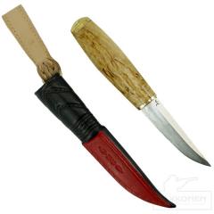 Puukko Arki Tommi  9 cm terällä,  visakoivu kahva  