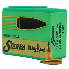 Sierra 6 mm BlitzKing 70 gr luoti 100 kpl/rs