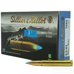 Sellier & Bellot 9,3x62 eXergy Blue TXRG 16,2 g 20 kpl/rs