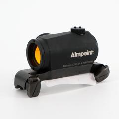 Aimpointi Micro H-1 2 MOA Blaser jalustalla käytetty 