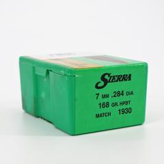 Sierra 7 mm 168gr HPBT Match luoti 100 kpl/rs