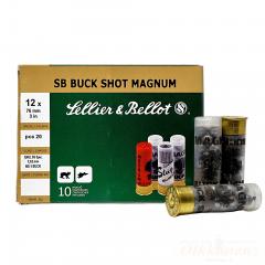 Sellier & Bellot Buck Shot mag 12/76 53g 7,62mm 10 kpl/rs  