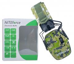 NITEforce SubSonic Digital Camo Elektroninen kuulosuojain