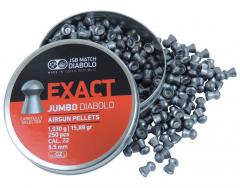 JSB Exact Jumbo 5,5mm 1,030g 250 kpl/rs ilmakiväärin luoti