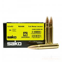 Sako Range 9,3x62 15g FMJ  50kpl/rs