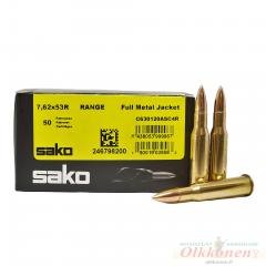 Sako Range 7,62x53 R 8 g patruuna 50 kpl / rs