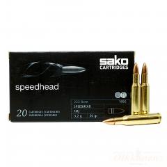 Sako .222 Rem Speedhead 3,2 g FMJ patruuna 105G