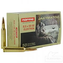 Norma 6,5X55 Jaktmatch 7,8g FMJ 50 kpl / rs