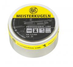 RWS Meisterkugeln IK luoti 5,5mm tasak. 0,91g  500kpl/rs