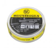 RWS Meisterkugeln 4,50mm 0,53g ilmakivääriluoti 500kpl/rs