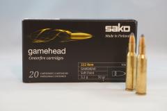 Sako Gamehead .222 rem SP  3,2g  20kpl/rs