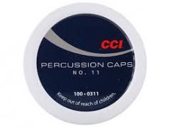 CCI nalli 11 mustaruutinalli Percussion Caps