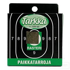 Paikkatarra Tarkka hirvi rasteri 1000kpl/rs                                                                       