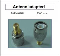 Antenniadapteri SMA naaras / TNC uros
