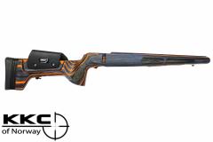 KKC Short tukki Sauer 100/101, Gen1 -poskipakalla Musta/Oranssi oikeakätinen