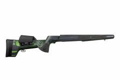 KKC Hunting tukki Tikka M55 oikeakätinen musta/vihreä