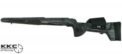 KKC Hunting tukki Tikka T3 / T3x vasenkätinen musta