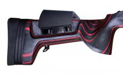 KKC Hunting Short tukki Tikka T3 / T3x oikeakätinen musta/punainen