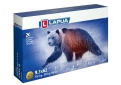 Lapua 9,3x62 Mega 18,5 g SP patruuna 20kpl/rs