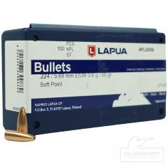 Lapua .224 3,6g SP E539 luoti 100 kpl/rs