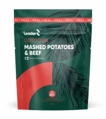 Leader Outdoor Mashed Potatoes Beef 140 g retkiruoka