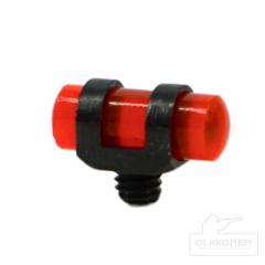 Loistejyvä 4mm   kierteen halkaisija 3,0 mm punainen