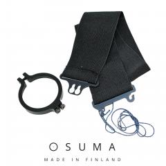 Osuma väreilynauha+Etu ja taka pidikkeet 530mm