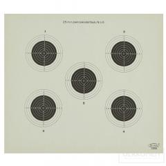 Pienoiskivääritaulu   25 metriä