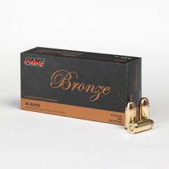 PMC .45 Auto Bronze 230 gr FMJ 50 kpl/rs