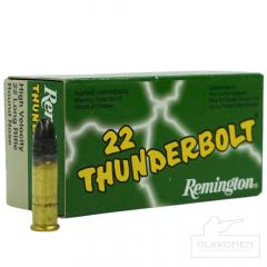 Remington ThunderBolt 22Lr patruuna V 0 = 383 m/s
