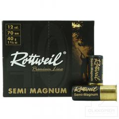 Rottweil Semi magnum 12/70 40g  10kpl/rs